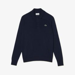 Vetements De Sport | LACOSTE Pull Homme Golf Lacoste Sport En Laine Technique