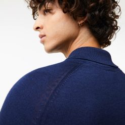 Vetements De Sport | LACOSTE Pull Homme Golf Lacoste Sport En Laine Technique