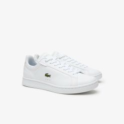 Sneakers | LACOSTE Sneakers Carnaby Pro Bl Femme Lacoste En Cuir Ton Sur Ton