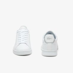 Sneakers | LACOSTE Sneakers Carnaby Pro Bl Femme Lacoste En Cuir Ton Sur Ton