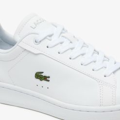 Sneakers | LACOSTE Sneakers Carnaby Pro Bl Femme Lacoste En Cuir Ton Sur Ton