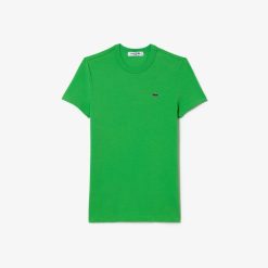 T-Shirts | LACOSTE T-Shirt Slim Fit En Jersey Stretch Extensible