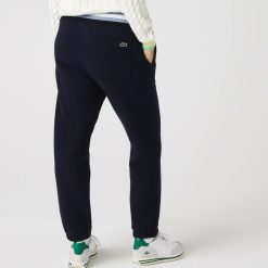 Pantalons & Shorts | LACOSTE Pantalon De Jogging Jogger En Coton Melange Uni