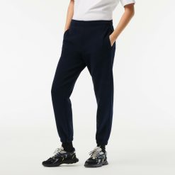 Pantalons & Shorts | LACOSTE Pantalon De Jogging Jogger En Coton Melange Uni