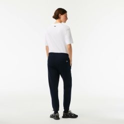 Pantalons & Shorts | LACOSTE Pantalon De Jogging Jogger En Coton Melange Uni