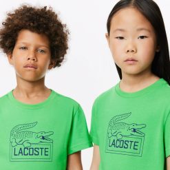 Vetements Fille | LACOSTE T-Shirt Tennis Ultra-Dry Sport Edition Roland Garros