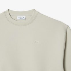 Sweatshirts | LACOSTE Sweatshirt Jogger Femme Lacoste Imprime Au Dos