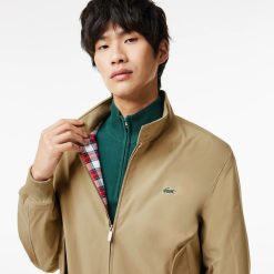 Manteaux & Vestes | LACOSTE Veste Legere Homme Lacoste En Twill Deperlant