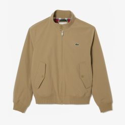 Manteaux & Vestes | LACOSTE Veste Legere Homme Lacoste En Twill Deperlant