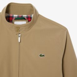 Manteaux & Vestes | LACOSTE Veste Legere Homme Lacoste En Twill Deperlant