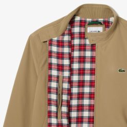 Manteaux & Vestes | LACOSTE Veste Legere Homme Lacoste En Twill Deperlant