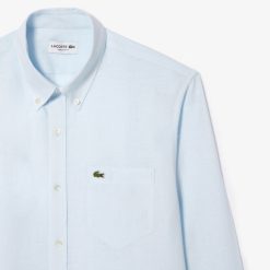 Chemises | LACOSTE Chemise Homme Lacoste En Lin