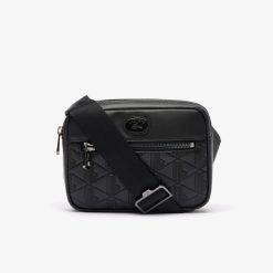 Sacoches & Pochettes | LACOSTE Sac Bandouliere Nomogramme Embosse Avec Monogramme