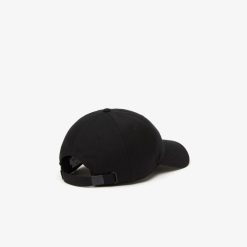 Chapeaux & Casquettes | LACOSTE Casquette Unie Ajustable Lacoste En Twill De Coton Biologique