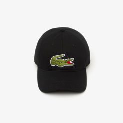 Chapeaux & Casquettes | LACOSTE Casquette Unie Ajustable Lacoste En Twill De Coton Biologique