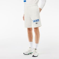 Pantalons & Shorts | LACOSTE Short Jogger Regular Fit Avec Imprime Lacoste