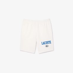 Pantalons & Shorts | LACOSTE Short Jogger Regular Fit Avec Imprime Lacoste