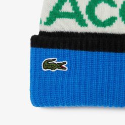 Chapeaux & Casquettes | LACOSTE Bonnet Sigle A Pompon En Laine