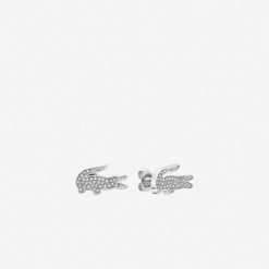 Bijoux | LACOSTE Boucles D'Oreille Crocodile