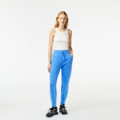 Pantalons & Shorts | LACOSTE Pantalon De Survetement Jogger Femme Lacoste En Double-Face