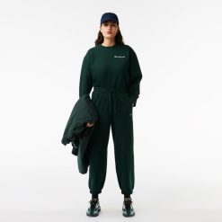 Sweatshirts | LACOSTE Sweatshirt Jogger Oversize Fit En Double-Face