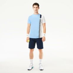 Vetements De Sport | LACOSTE T-Shirt Tennis Regular Fit En Tissu Recycle