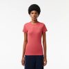 T-Shirts | LACOSTE T-Shirt Cotele Slim Fit En Coton