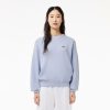 Pullovers | LACOSTE Pull Col Rond Femme Lacoste En Coton Biologique