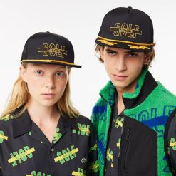 Chapeaux & Casquettes | LACOSTE Casquette Bi-Matiere Avec Visiere Brodee