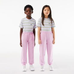 Vetements Garcon | LACOSTE Pantalon De Survetement Enfant Lacoste