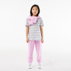 Vetements Garcon | LACOSTE Pantalon De Survetement Enfant Lacoste