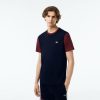 T-Shirts | LACOSTE T-Shirt Color-Block Regular Fit En Jersey