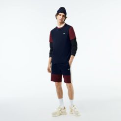 T-Shirts | LACOSTE T-Shirt Color-Block Regular Fit En Jersey