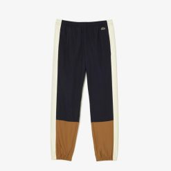 Pantalons & Shorts | LACOSTE Pantalon De Survetement Sportsuit Color-Block Deperlant