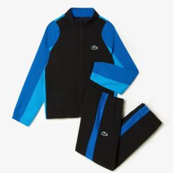 Vetements Garcon | LACOSTE Ensemble De Survetement Garcon Lacoste Tennis Color-Block