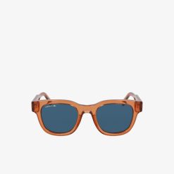 Lunettes De Soleil | LACOSTE Lunettes De Soleil L.12.12 Trim Ovales