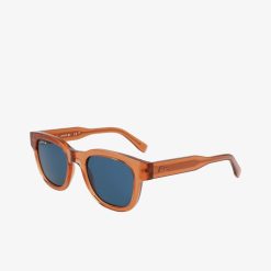 Lunettes De Soleil | LACOSTE Lunettes De Soleil L.12.12 Trim Ovales