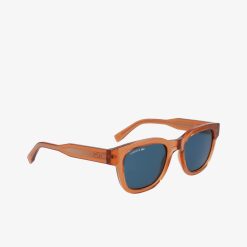 Lunettes De Soleil | LACOSTE Lunettes De Soleil L.12.12 Trim Ovales