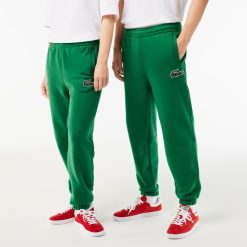 Pantalons & Shorts | LACOSTE Pantalon De Survetement Jogger Unie En Molleton De Coton Biologique