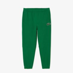 Pantalons & Shorts | LACOSTE Pantalon De Survetement Jogger Unie En Molleton De Coton Biologique