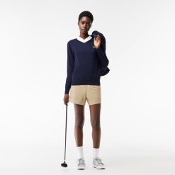 Vetements De Sport | LACOSTE Pull Golf En Coton Pima