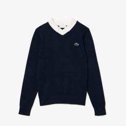 Vetements De Sport | LACOSTE Pull Golf En Coton Pima