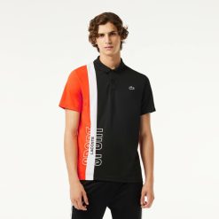 Vetements De Sport | LACOSTE Polo Tennis Regular Fit En Maille Recyclee