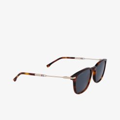 Lunettes De Soleil | LACOSTE Lunettes De Soleil Homme Rectangulaires Lacoste En Acetate