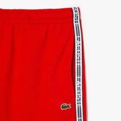 Pantalons & Shorts | LACOSTE Short Jogger Homme Lacoste En Molleton De Coton