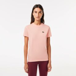 Vetements De Sport | LACOSTE T-Shirt Jersey Technique De Coton Biologique Ultra-Dry