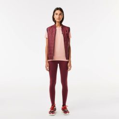 Vetements De Sport | LACOSTE T-Shirt Jersey Technique De Coton Biologique Ultra-Dry