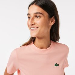 Vetements De Sport | LACOSTE T-Shirt Jersey Technique De Coton Biologique Ultra-Dry