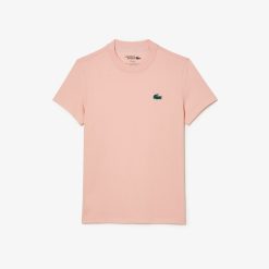 Vetements De Sport | LACOSTE T-Shirt Jersey Technique De Coton Biologique Ultra-Dry