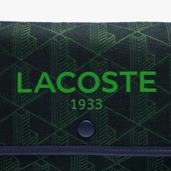 Sacs A Bandouliere | LACOSTE Sacoche A Rabat Heritage Jacquard Monogramme